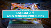 US$1,561 入手 ASUS ZenBook Pro Duo 15，雙螢幕工作更便利