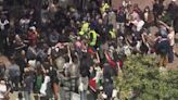 Pro-Palestinian protesters, police scuffle on USC campus