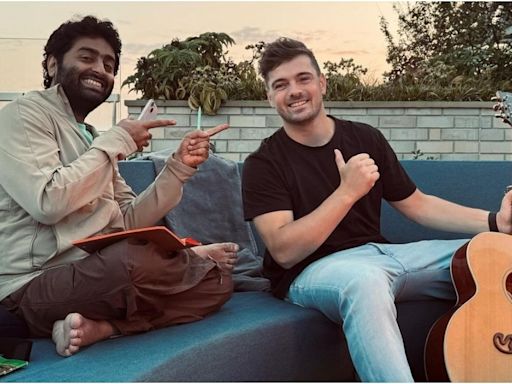 Pic: Arijit Singh teams up with DJ Martin Garrix. Fans say 'it is huge'