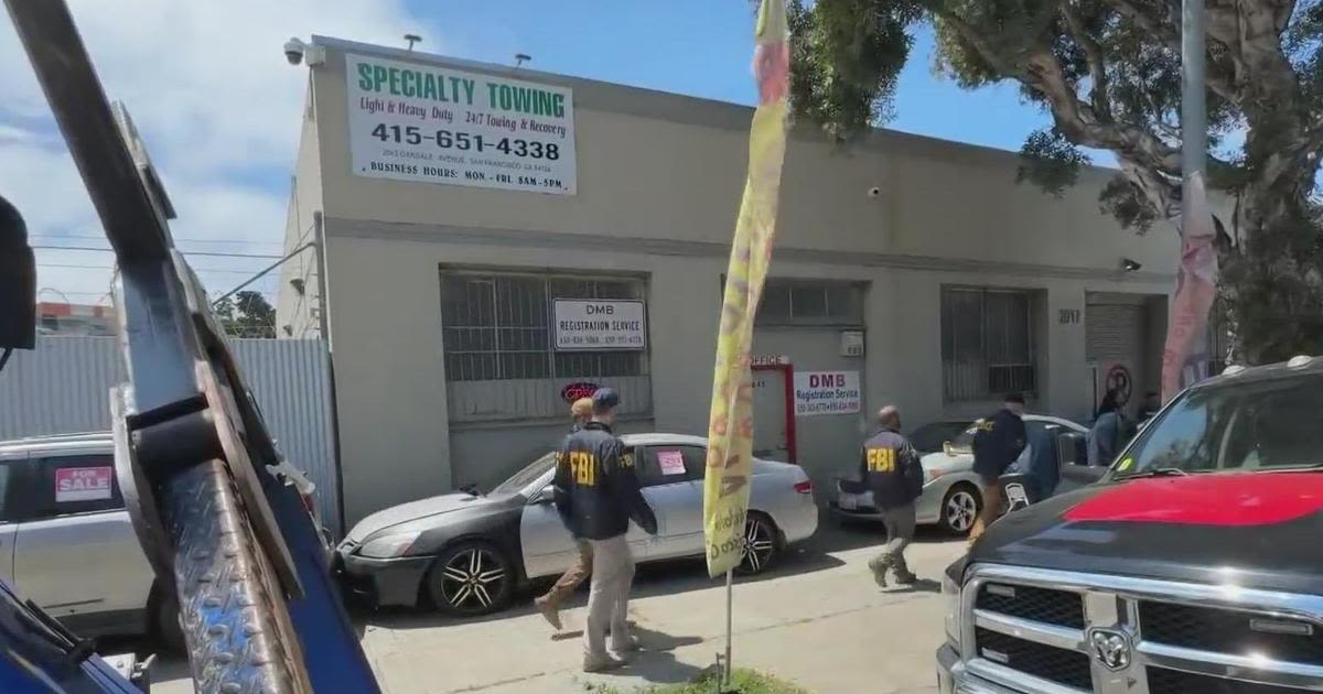 FBI agents raid San Francisco towing company