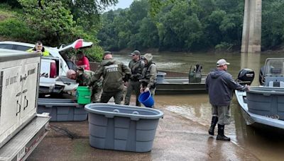 Tackle the Green Fishing Tournament kicked off today - WNKY News 40 Television