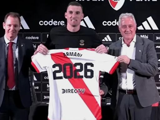 Franco Armani renovó contrato con River Plate hasta 2026: “Mi idea siempre fue terminar mi carrera acá”