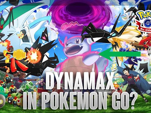 Pokemon GO Teases Dynamax with 8th Anniversary Artwork