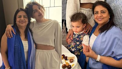 Priyanka Chopra’s mom Madhu celebrated her birthday in Australia with precious Malti Marie Jonas