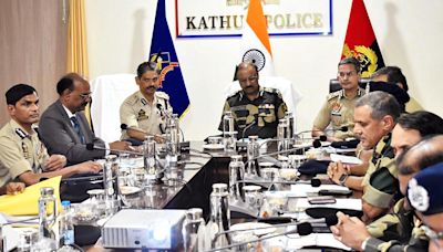 Top J&K, Punjab security officials meet to counter growing militancy in Jammu