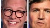 'Jimmy Kimmel' Host Sean Hayes Takes NSFW Swipe At Tucker Carlson Over Biden Bike Fall