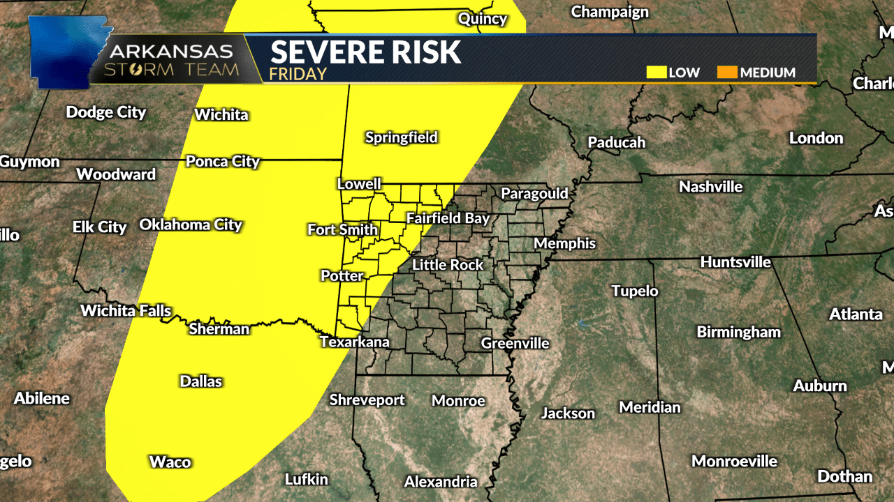 Arkansas Storm Team Weather Blog: Rain and storms return into late-week, some of which could be severe