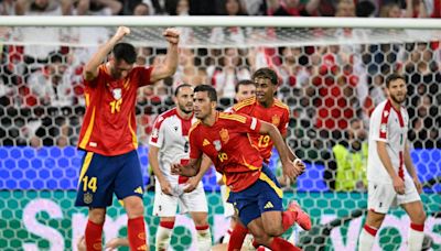 Spain v Georgia LIVE: Euro 2024 score and updates as Rodri strikes back after shock own goal