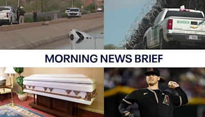 Car goes into Phoenix canal; Diamondbacks pitcher suspended l Morning News Brief