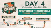 See the full RAGBRAI 2024 route map for Day 4: Winterset to Knoxville