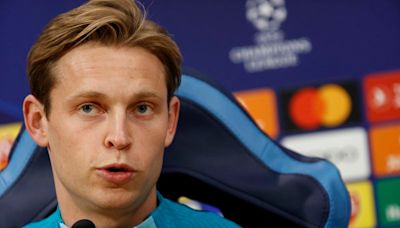 Lesionado De Jong aparece en lista preliminar de Países Bajos para la Eurocopa