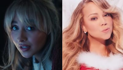 Sabrina Carpenter References Mariah Carey In Announcement For Netflix Christmas Special, So Bring On The Holiday Feud