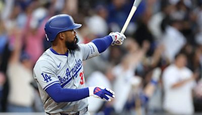 Teoscar making the most of LA move, as grand slam shows