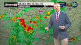 Downpours continue tonight, cooler days ahead