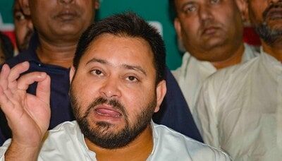 Tejashwi claims BJP's '400 paar' movie flopped in first phase of exit polls