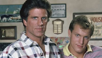 Woody Harrelson pranked Ted Danson with a naked photo at the 'Cheers' wrap party