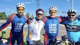 A Vaughan resident joins ride for peace amid global conflicts