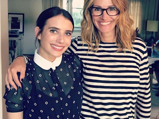 Emma Roberts Reveals Aunt Julia Roberts' Movies As Her "Comfort" Picks