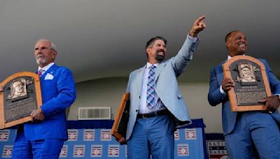 Beltré, Helton, Mauer and Leyland inducted into the Baseball Hall of Fame