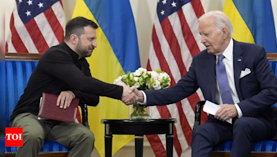 'Tough but ...': Zelenskyy reacts to Biden's decision, lauds him for supporting Ukraine against Russia - Times of India