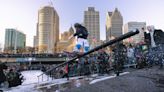Extreme Thrills Hit New Heights with Top Street Snowboarders Set to Shred State Capitol Building