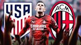 USMNT star Christian Pulisic brings AC Milan fever to America