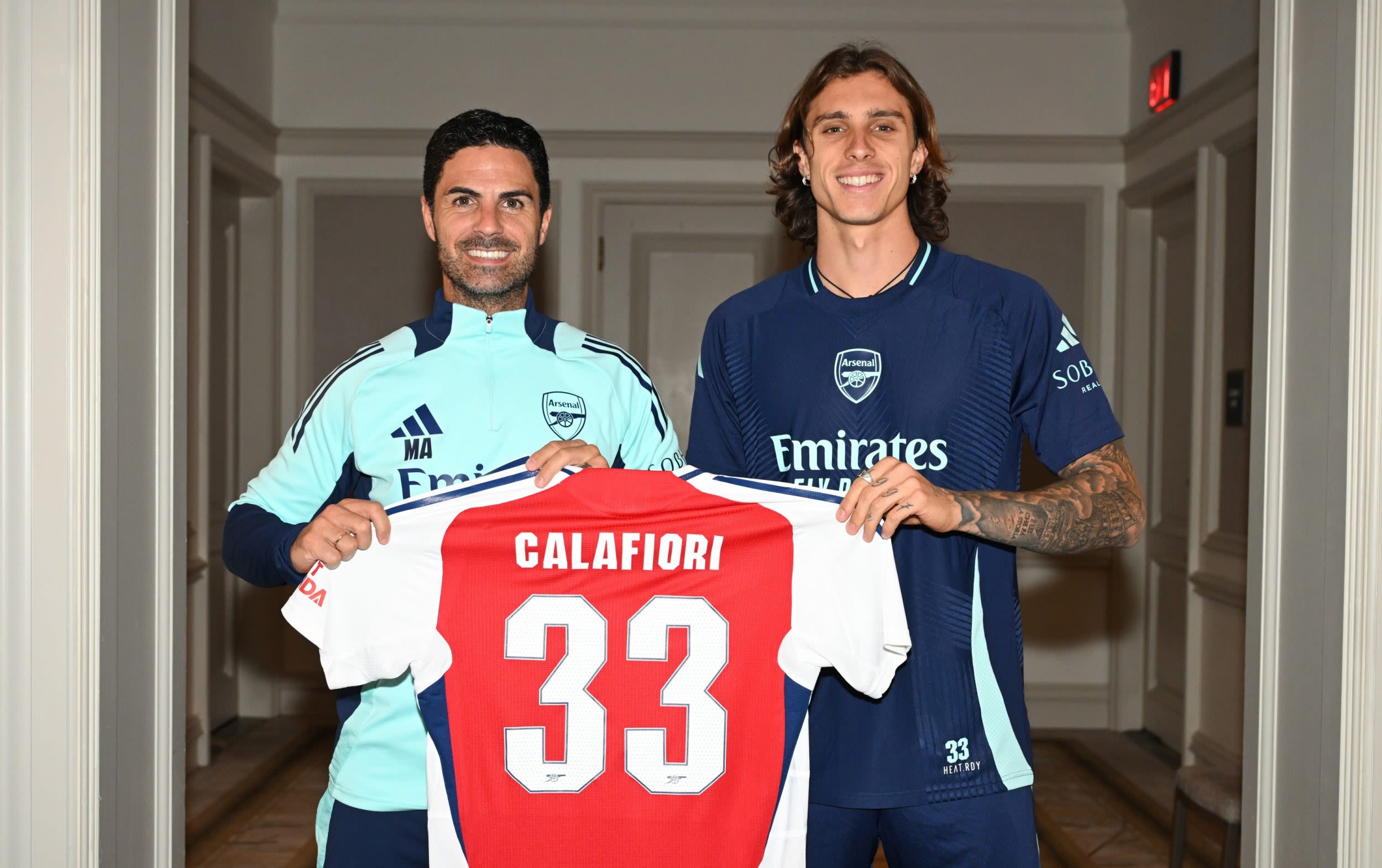 Arsenal’s new £42m star Riccardo Calafiori once feared he may not walk normally after horror tackle