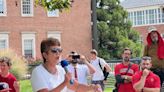 Graduate students rally for a union at University System of Maryland institutions