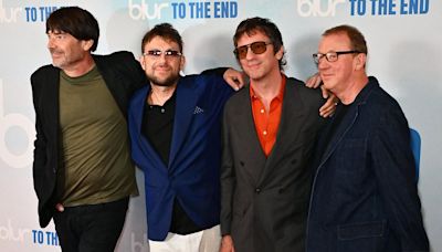 Blur stars are in good spirits at their blur: To The End premiere