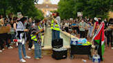 Gaza protest encampment set up at University of Texas at Dallas campus