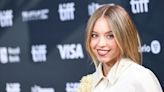 Sydney Sweeney’s floral cape and full skirt is giving 50s movie star