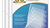 KTRIO Sheet Protectors 8.5 x 11 inch Clear Page Protectors for 3 Ring Binder, Now 25% Off