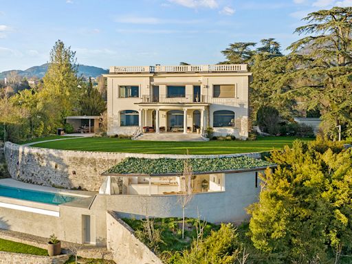 On the Swiss Riviera, a Sophisticated Villa Is Listed for $30 Million