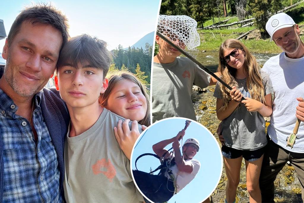 Inside Tom Brady’s adventurous Montana trip with his kids: ‘True love’