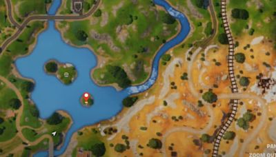 Fortnite: Where to find grassy island in the center of everything for Cerberus quest - Charlie INTEL