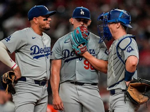 Landon Knack gets knocked around by Braves as Dodgers' pitching woes grow