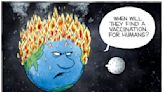 5 scorching cartoons about worsening climate change