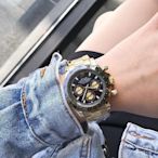 直購#ROLEX 勞力士手錶宇宙計型迪通拿系列116515ln進口瑞士石英男表 直徑40mm 黃金表盤黑圈
