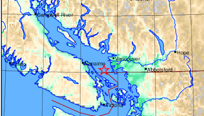 Early morning earthquakes rattle B.C.