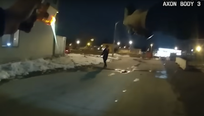 Video: Fleeing suspect fires shots at Wis. officers before OIS