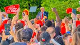 Rehashing an old bit, Donald Trump exaggerates crowd size at his Bronx rally