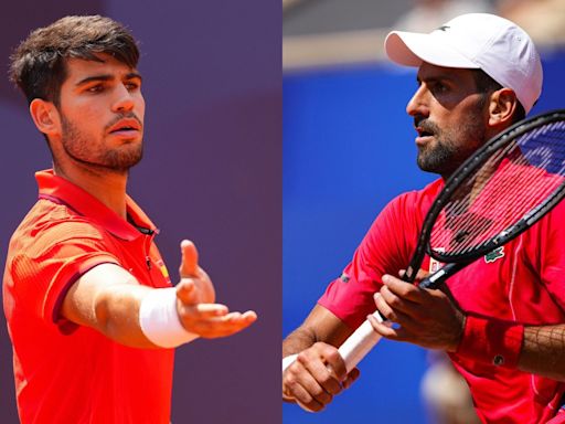 Cuándo juega Novak Djokovic vs. Carlos Alcaraz, por la final del tenis de los Juegos Olímpicos: día, hora y TV