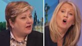 Esther McVey in fiery GB News clash with Labour's Emily Thornberry over Rwanda