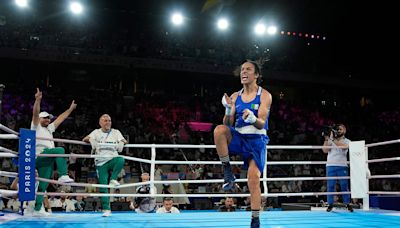 Boxer Imane Khelif advances to Olympic championships amid gender controversy