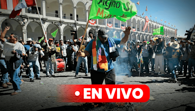 Paro Nacional EN VIVO: últimas noticias del paro de transporte hoy 19 de julio y huelga en Tía María