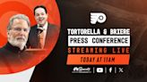 Watch: Briere, Tortorella address media after Flyers' 2023-24 season