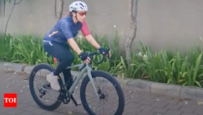 World Bicycle Day: I love the freedom that cycling gives me, says Aishwarya Rajinikanth | Tamil Movie News - Times of India