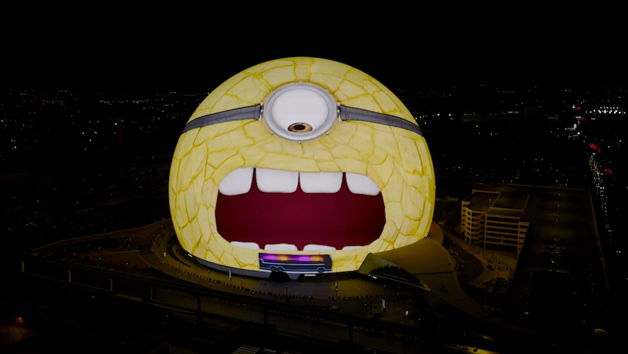 Sphere announces new Eagles dates, is invaded by Minions