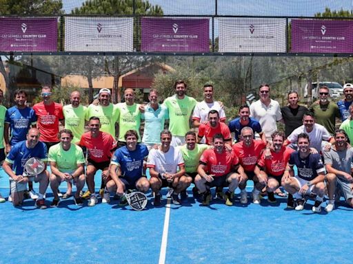 Estos han sido los exfutbolistas ganadores del 'Legends Trophy' de pádel