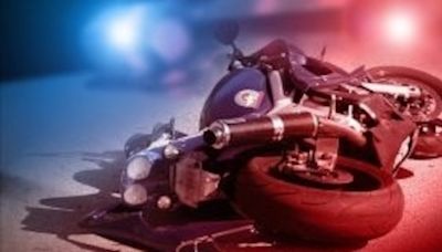 Driver airlifted to hospital after motorcycle crash